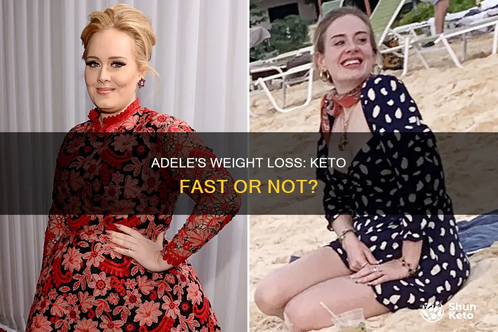 did adele use keto fast