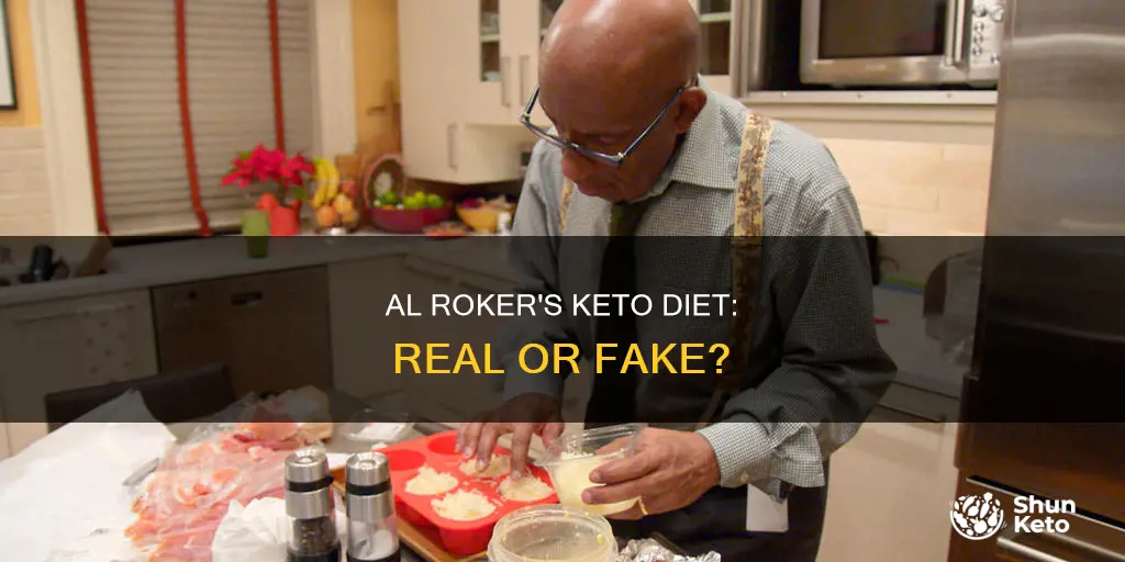 did al roker really use ultra fast keto