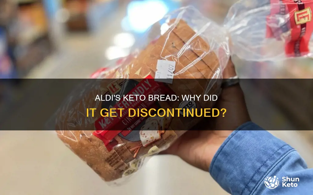 did aldi discontinue keto bread