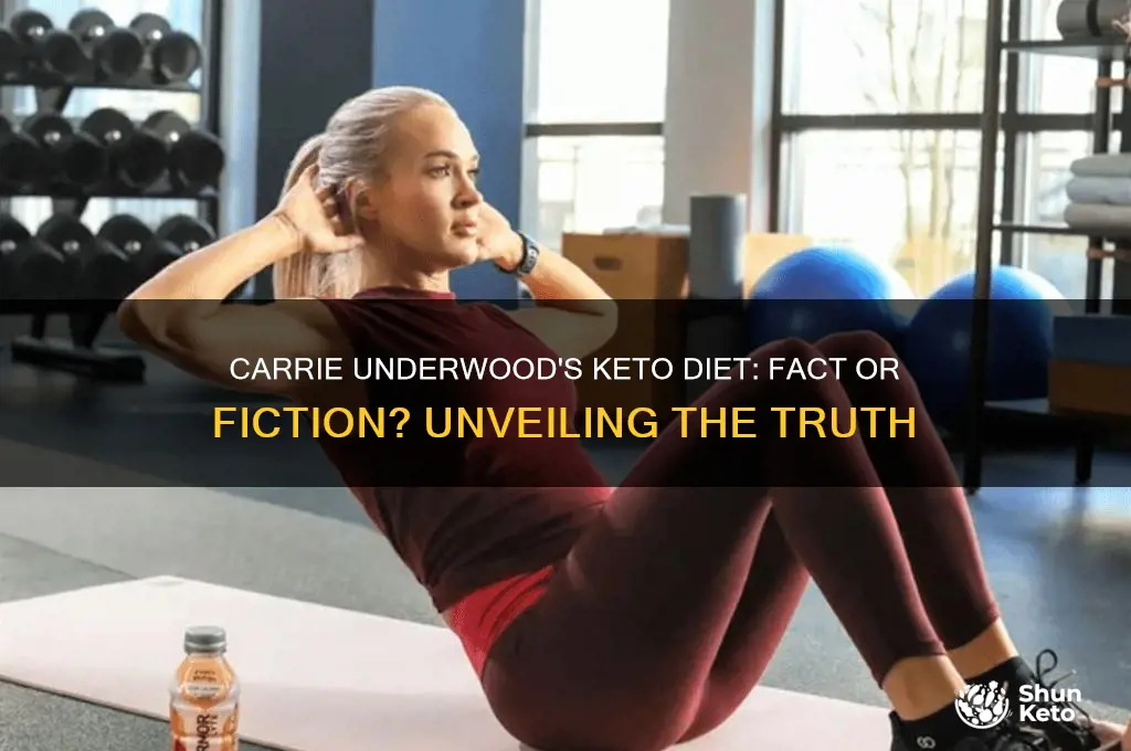 did carrie underwood do keto diet