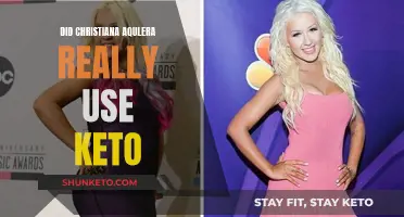 How Keto Helped Aguilera's Transformation