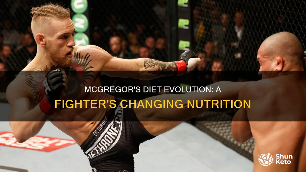 did conor mcgregor change his diet
