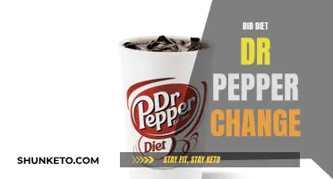 Diet Dr Pepper: The Secret Formula Change