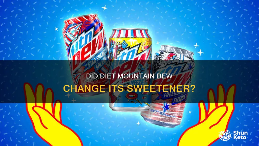 Did Diet Mountain Dew Change Its Sweetener? ShunKeto