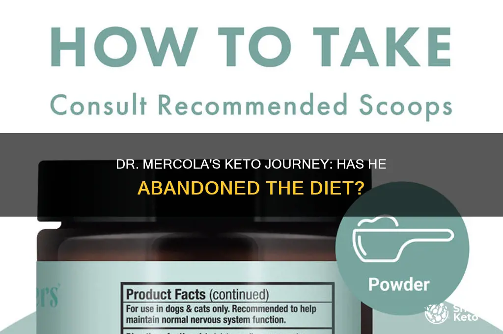 did dr mercola quit keto