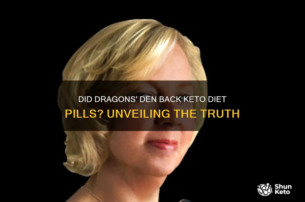 did dragons den invest in keto diet pills