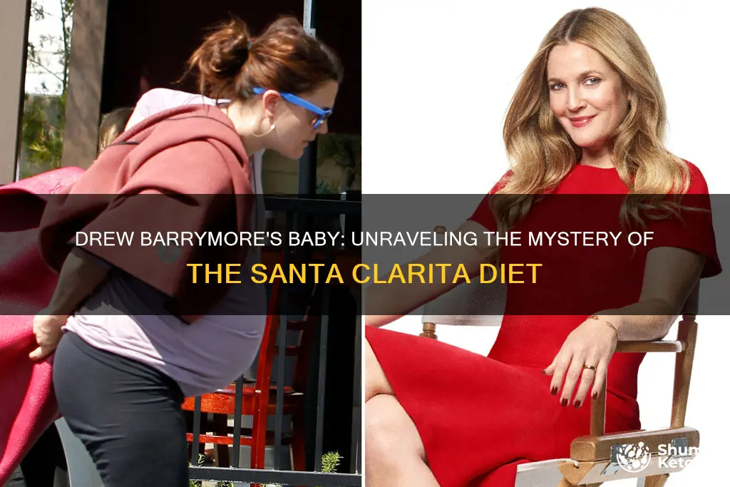 did drew barrymore have baby during santa clarita diet