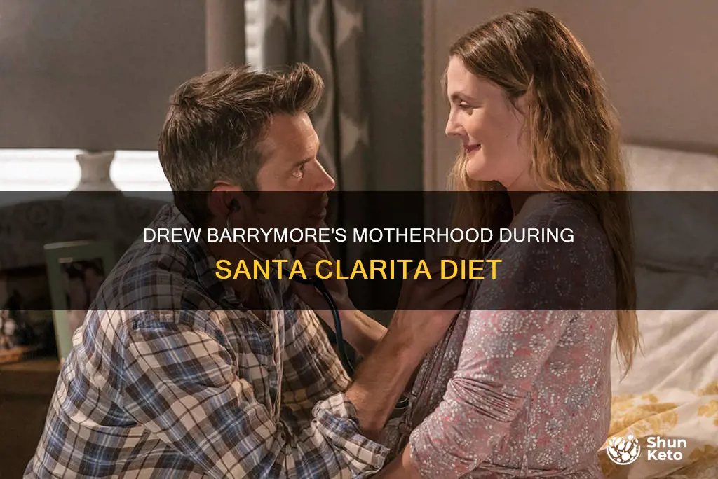 did drew barrymore have baby during santa clarita diet
