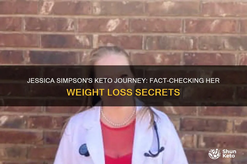 did jessica simpson do keto