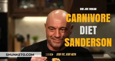 Joe Rogan and Sanderson's Carnivore Diet Experiment