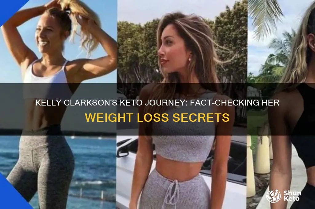 did kelly clarkson do keto