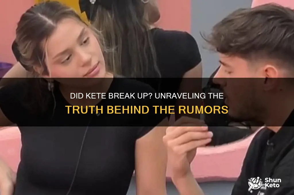 did kete break up