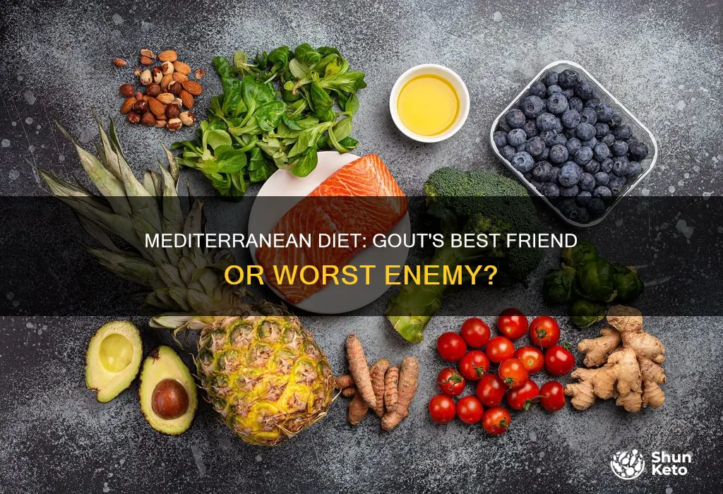 did mediterranean diet help gout