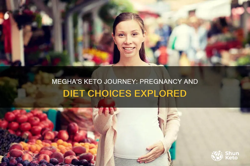 did megha stay on keto while pregnant