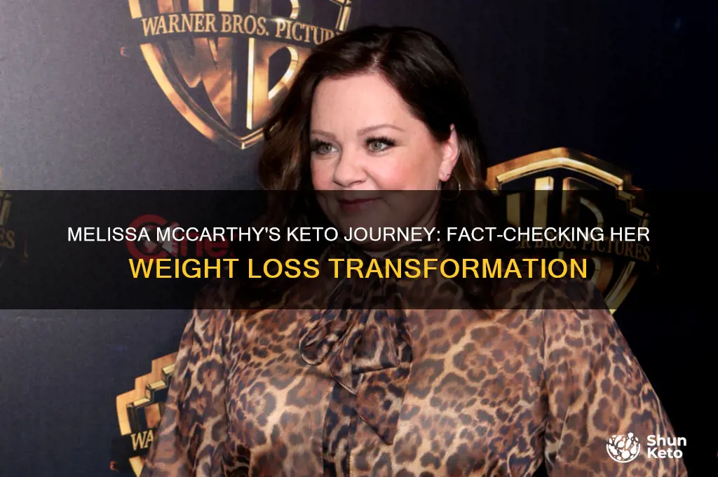did melissa mccarthy do keto