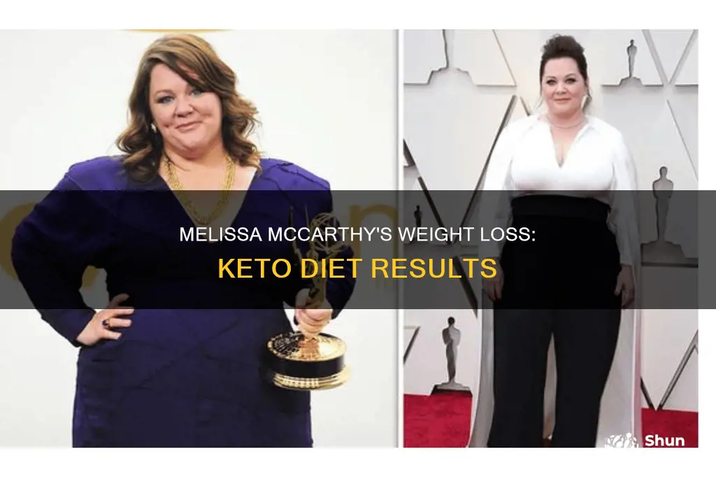 did melissa mccarthy lose weight on keto diet