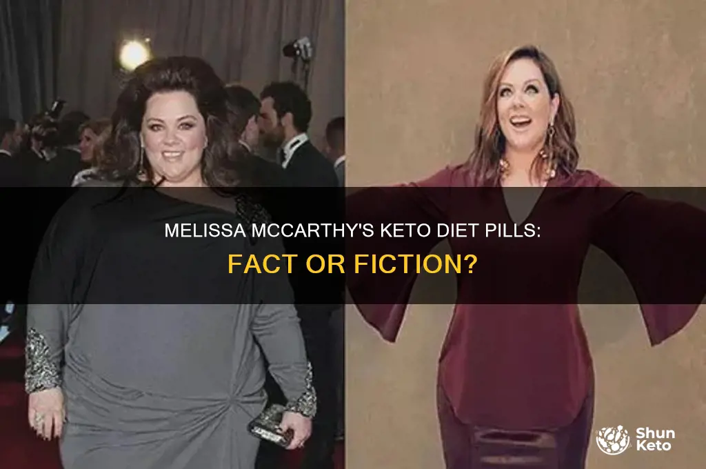 did melissa mccarthy take the keto diet pills