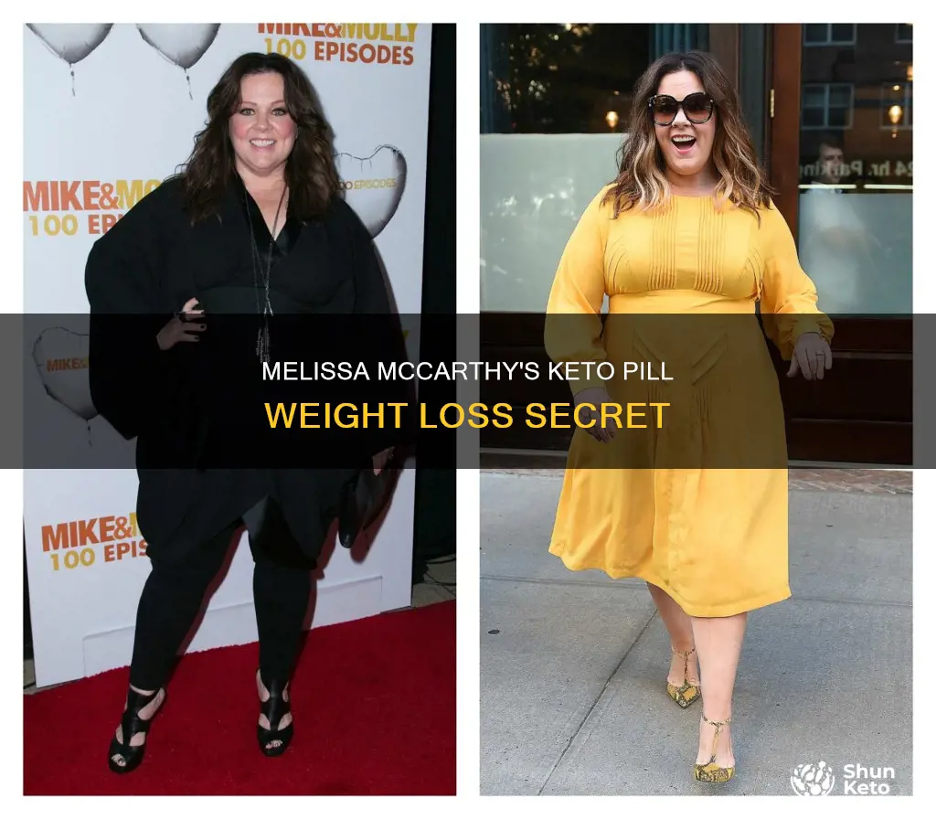 did melissa mccarthy use keto pills