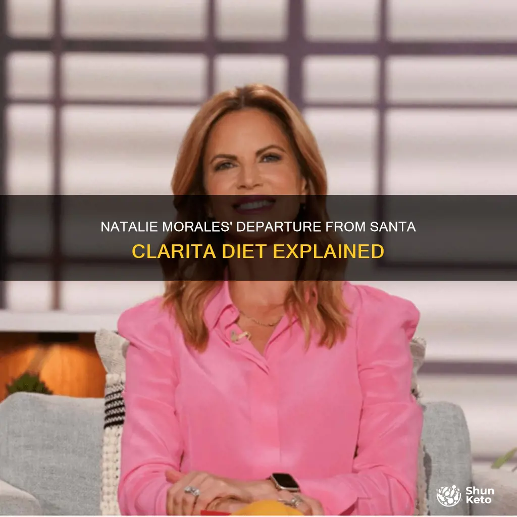 did natalie morales leave santa clarita diet