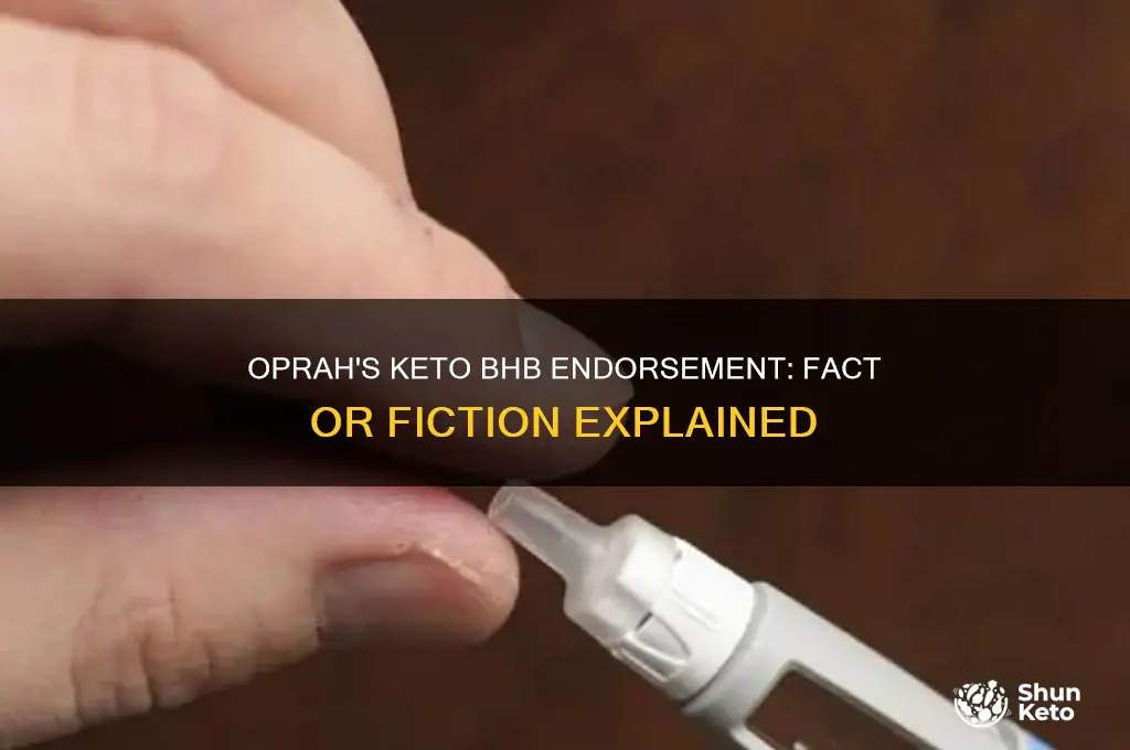 did oprah endorse keto bhb