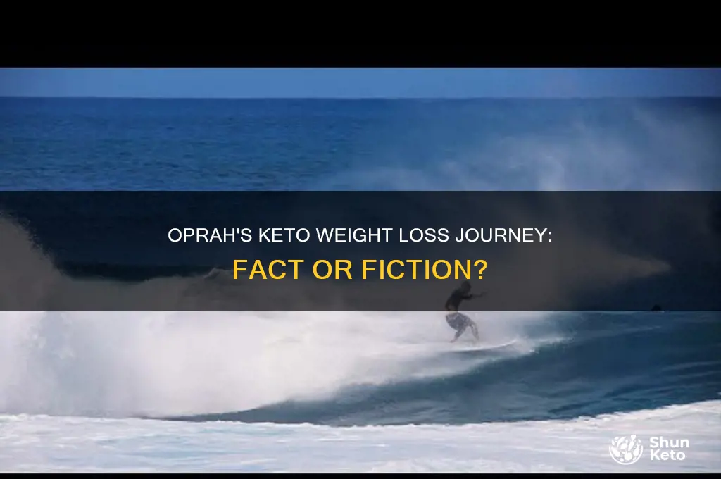 did oprah loose weirght on keto