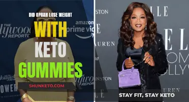 Oprah's Weight Loss Secret: Keto Gummies?