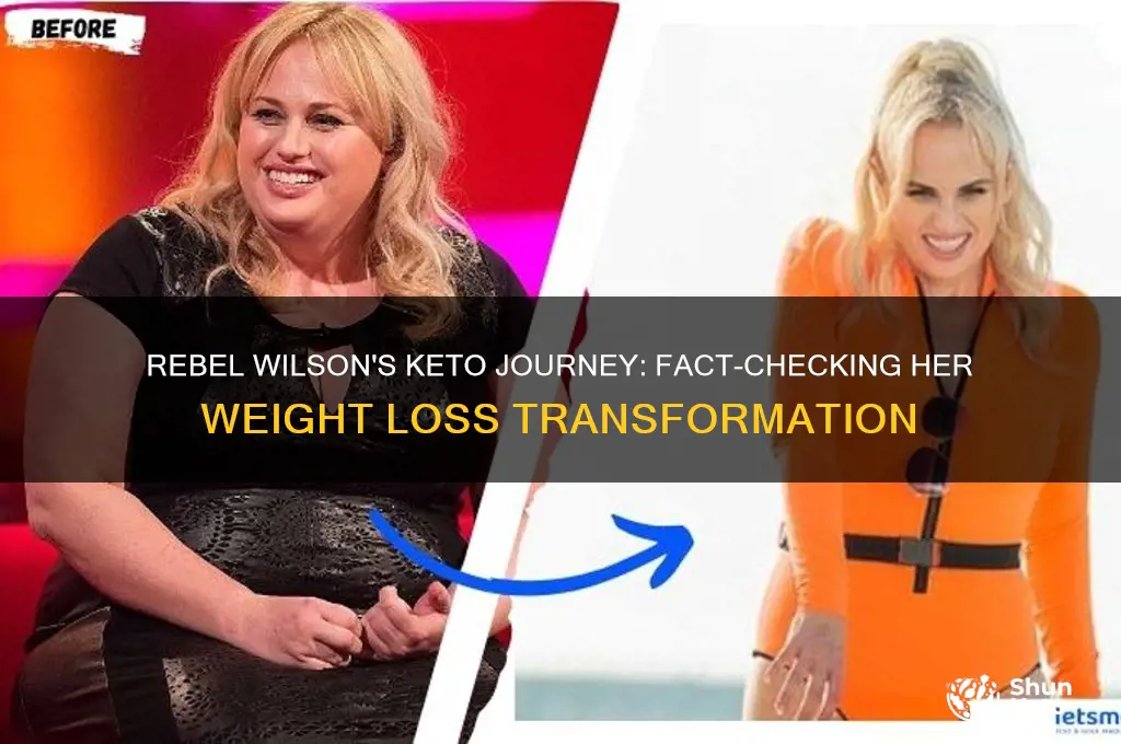 did rebel wilson do keto