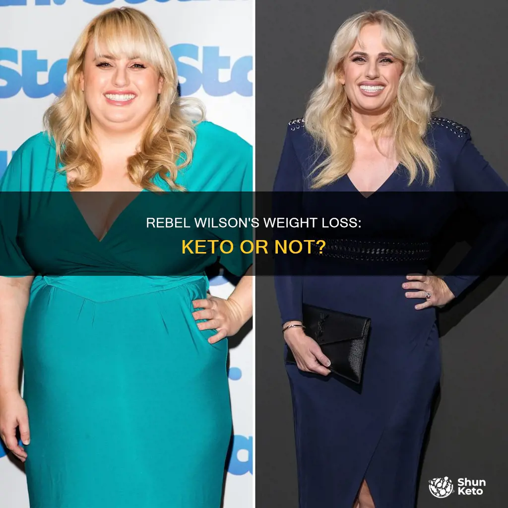 did rebel wilson use keto to lose weight