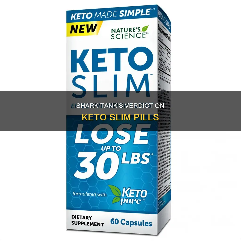 did shark tank approve keto slim pills