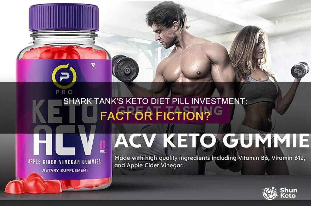 did shark tank invest in a keto diet pill