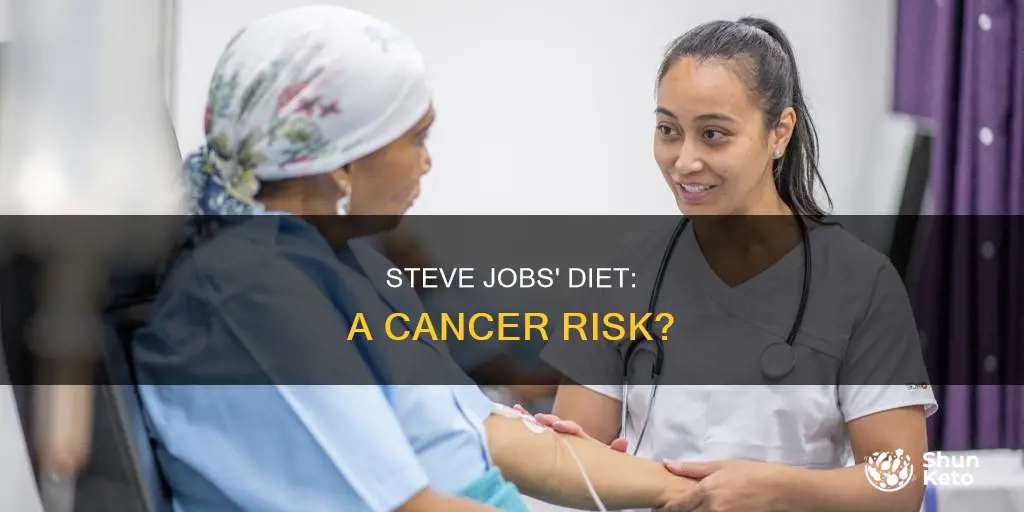 did steve jobs diet cause pancreatic cancer