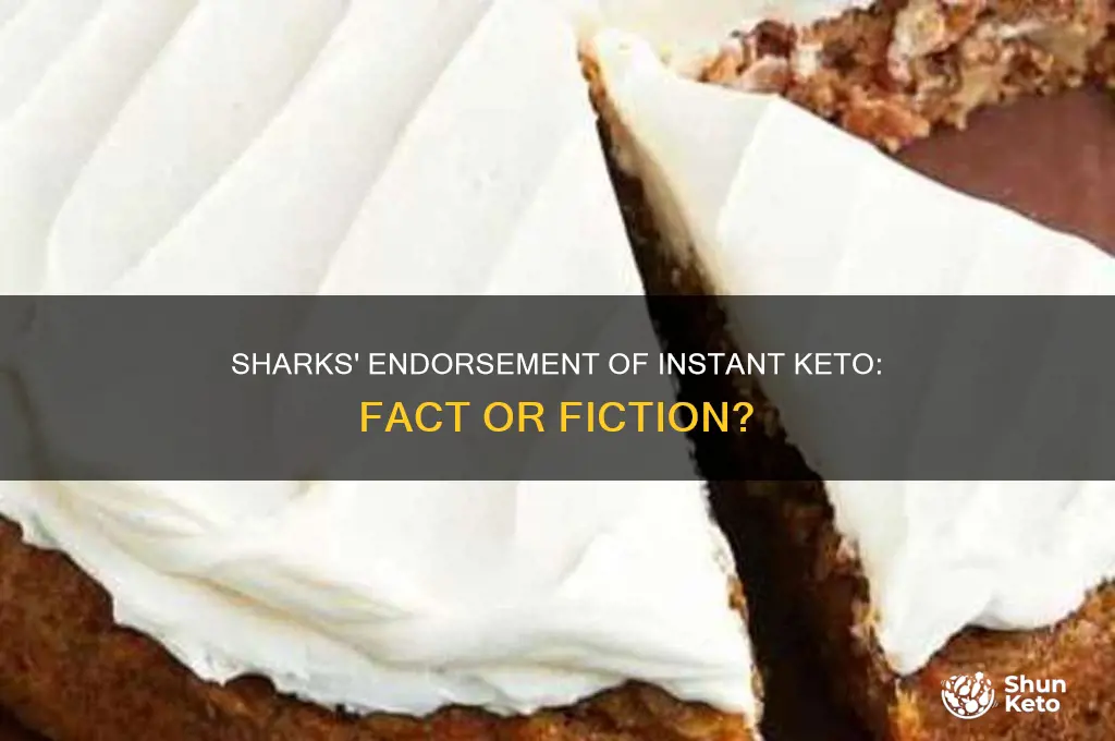 did the sharks back instant keto