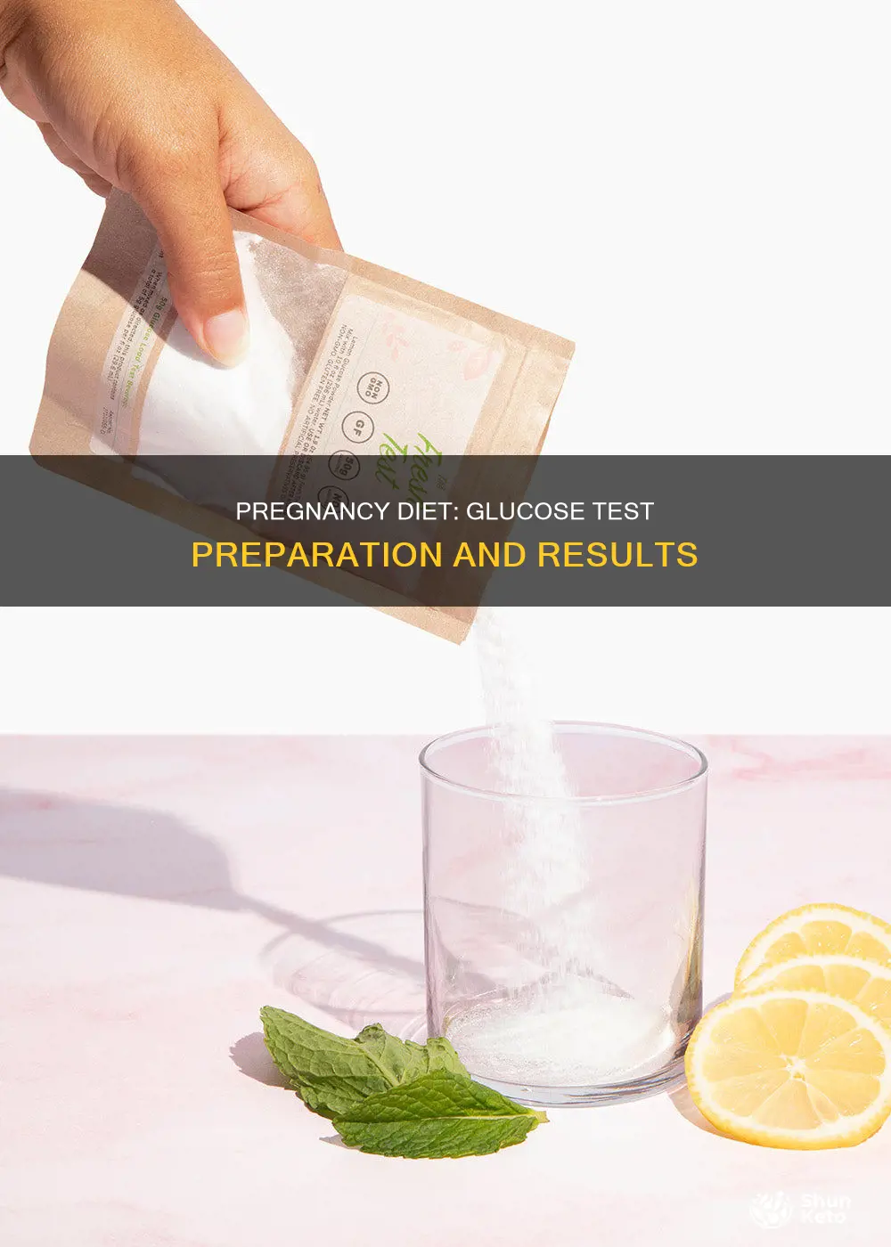 did you change your diet vefore the glucise test pregnant