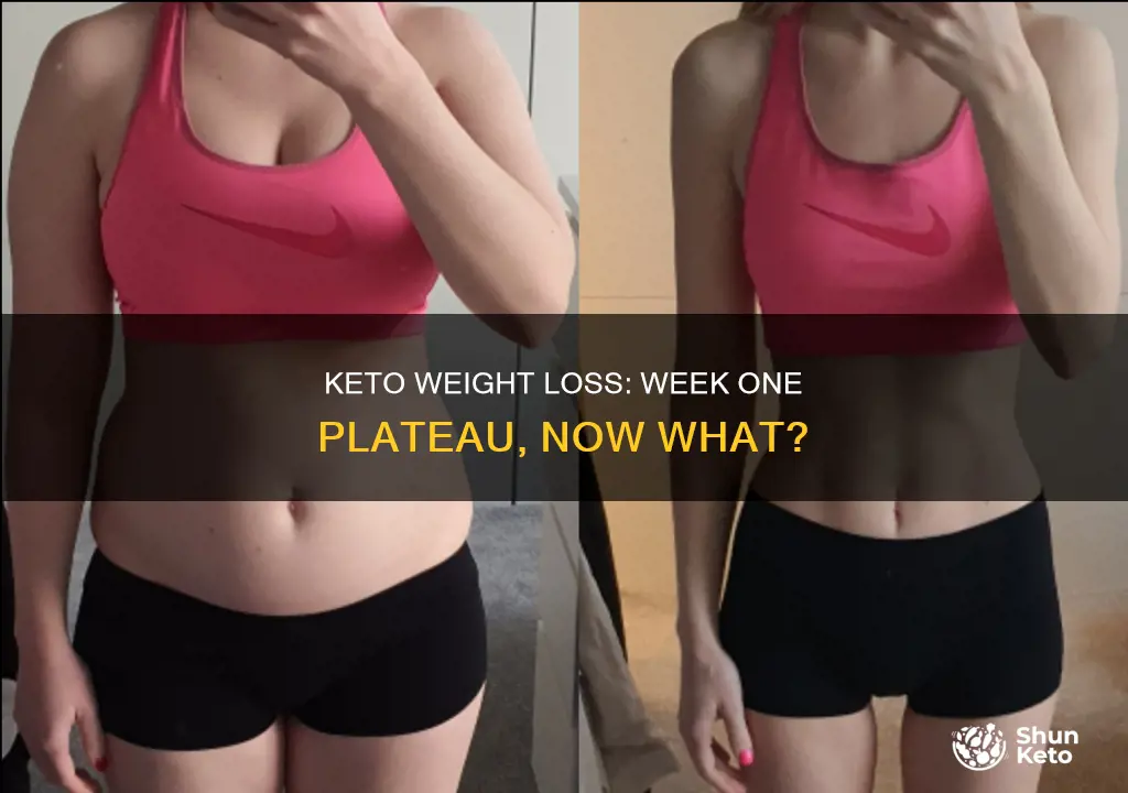 didn t lose weight first week of keto