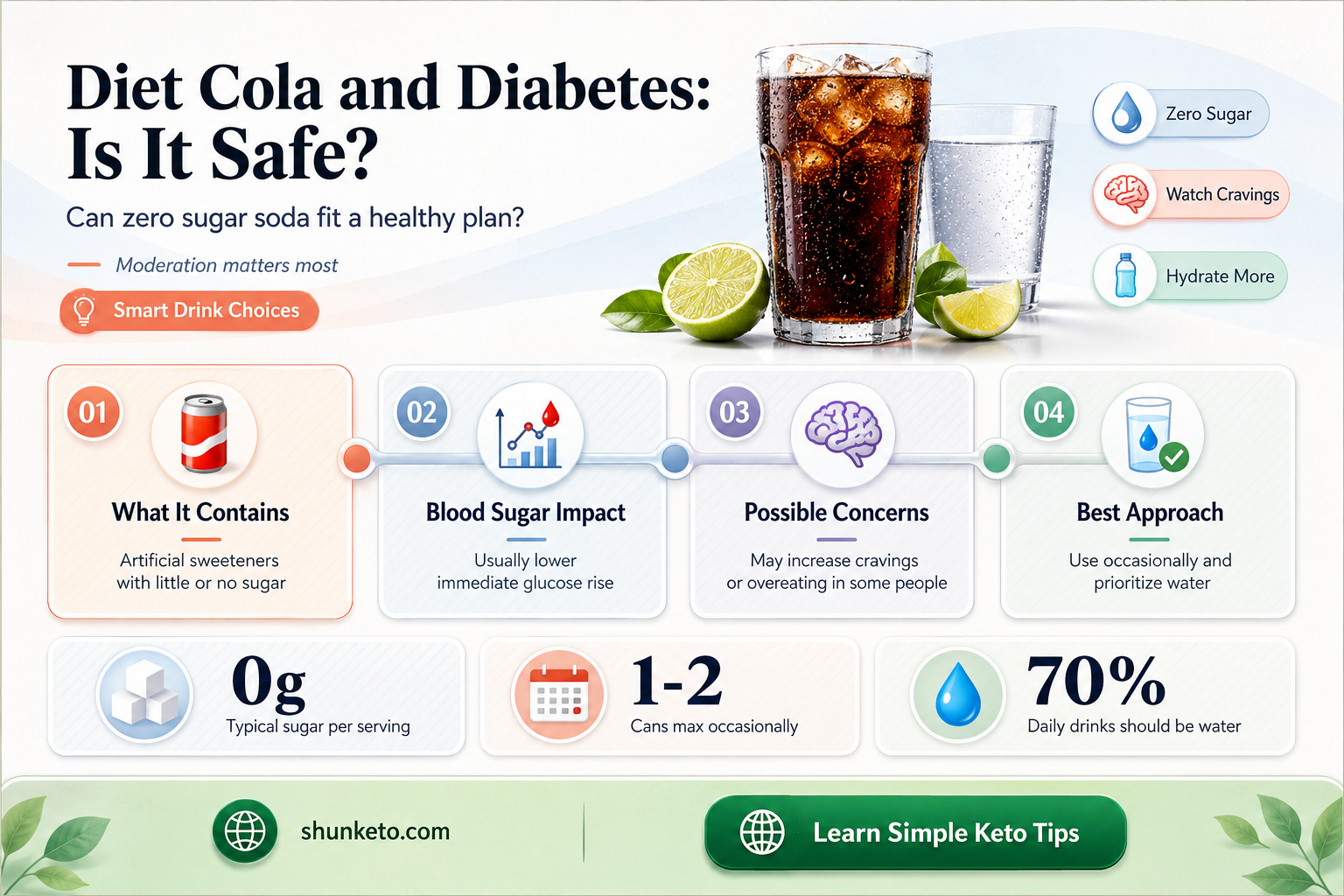 are diet cola ok for diabetes