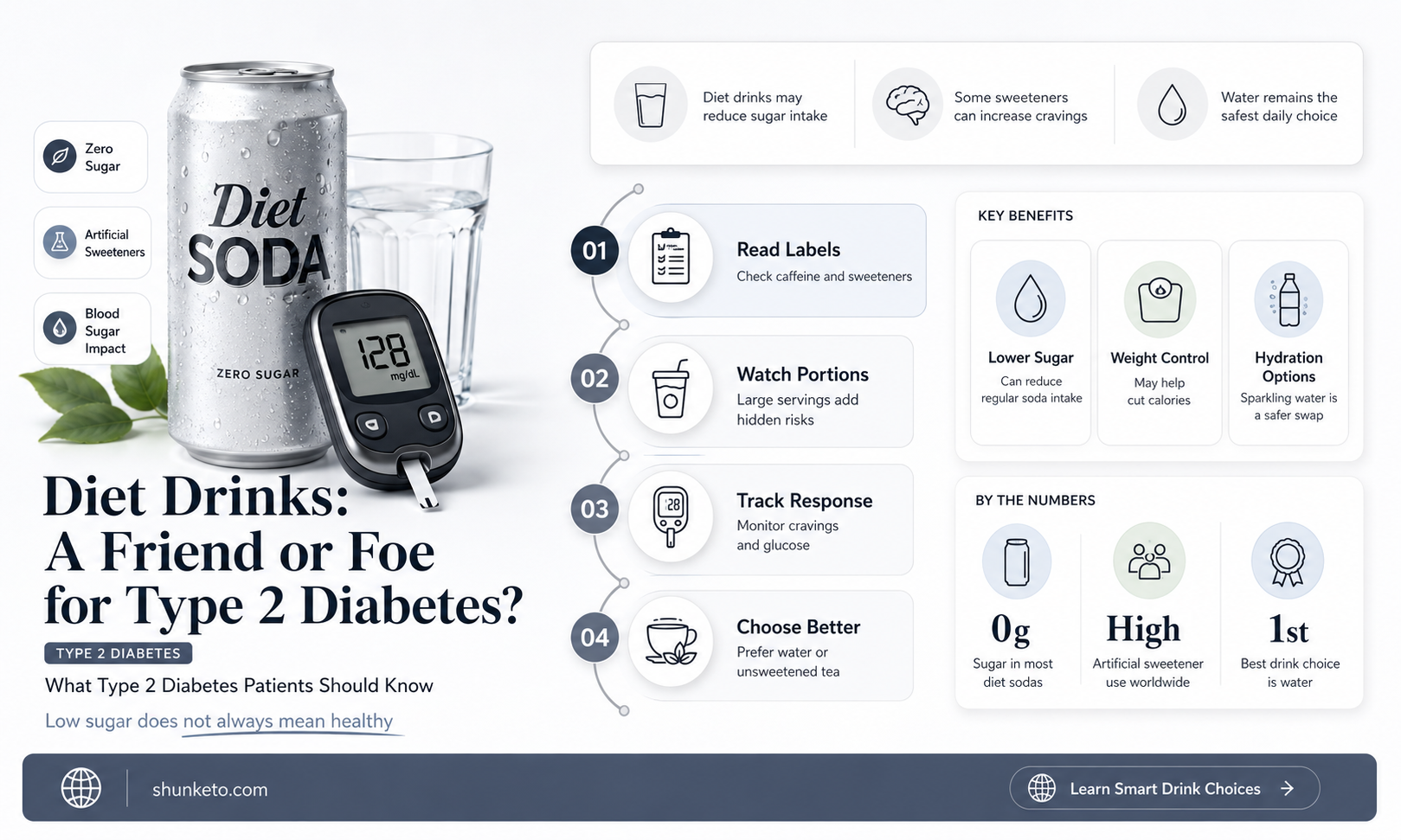 are diet drinks better for type 2 diabetes