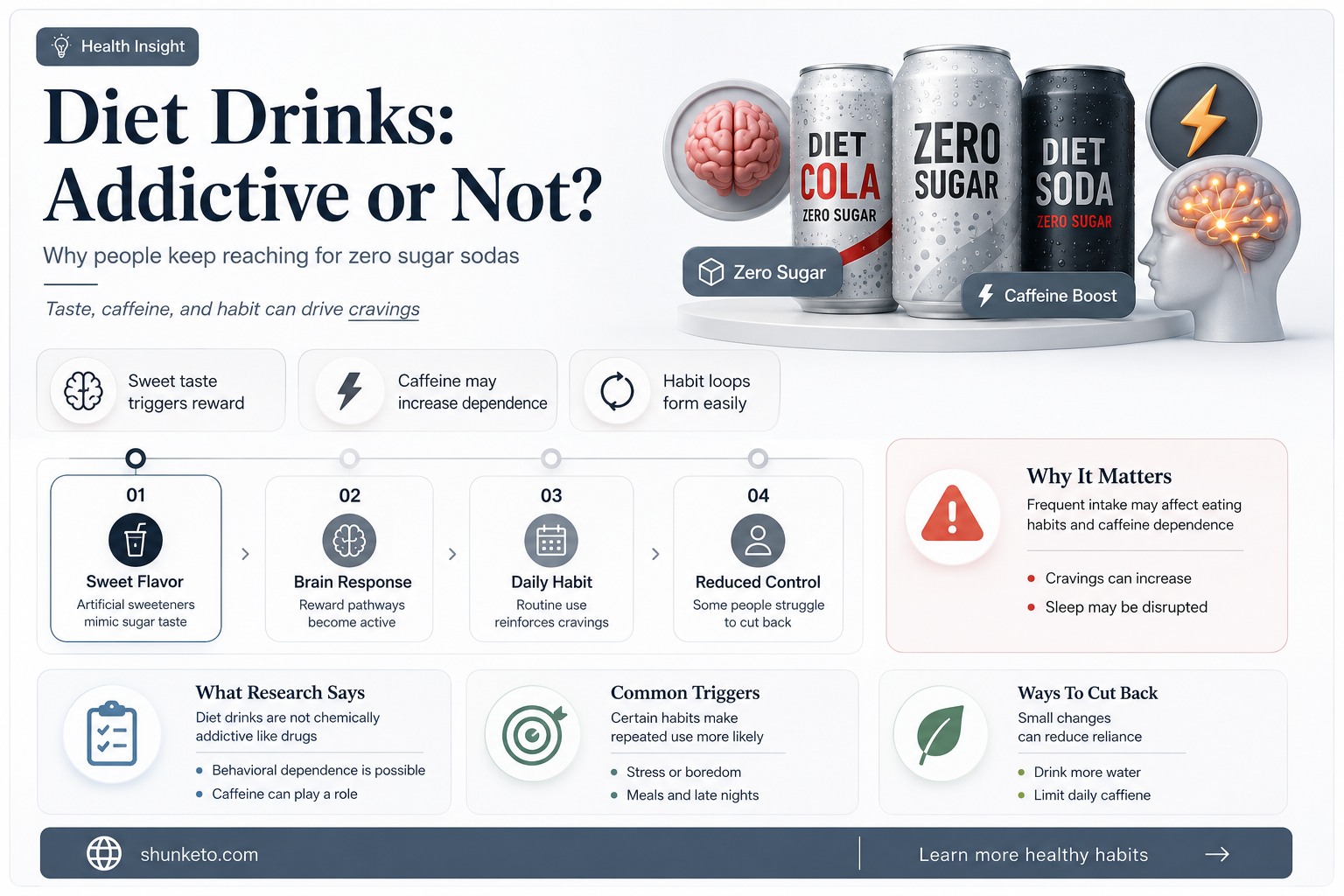are diet drinks addictive