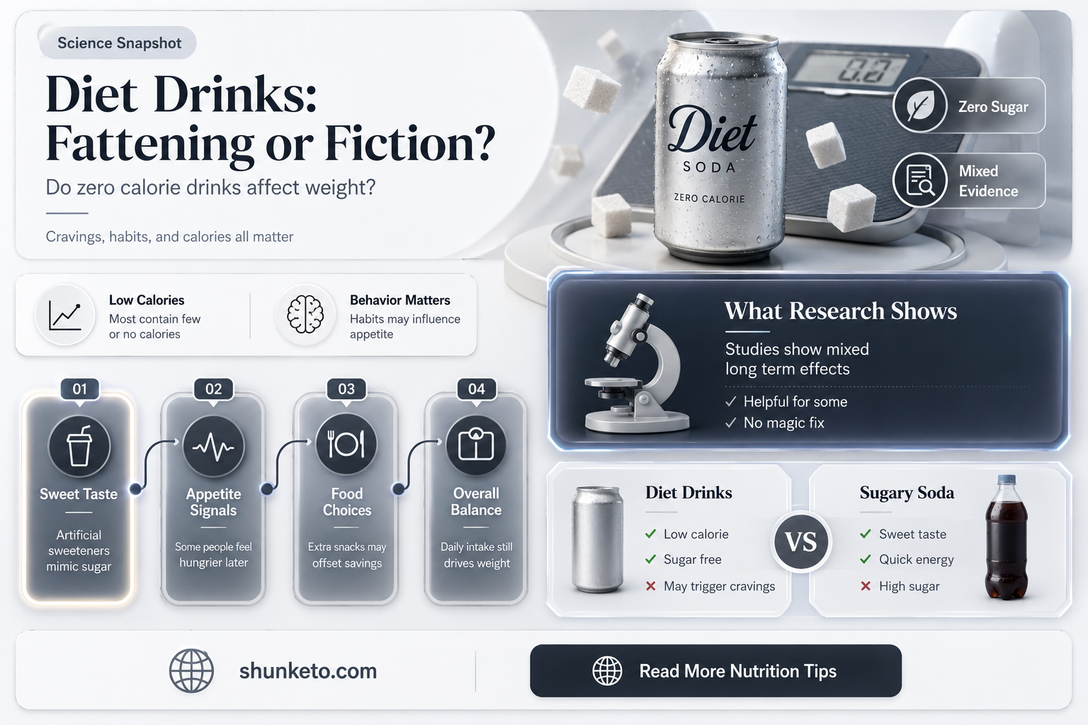 are diet drinks fattening