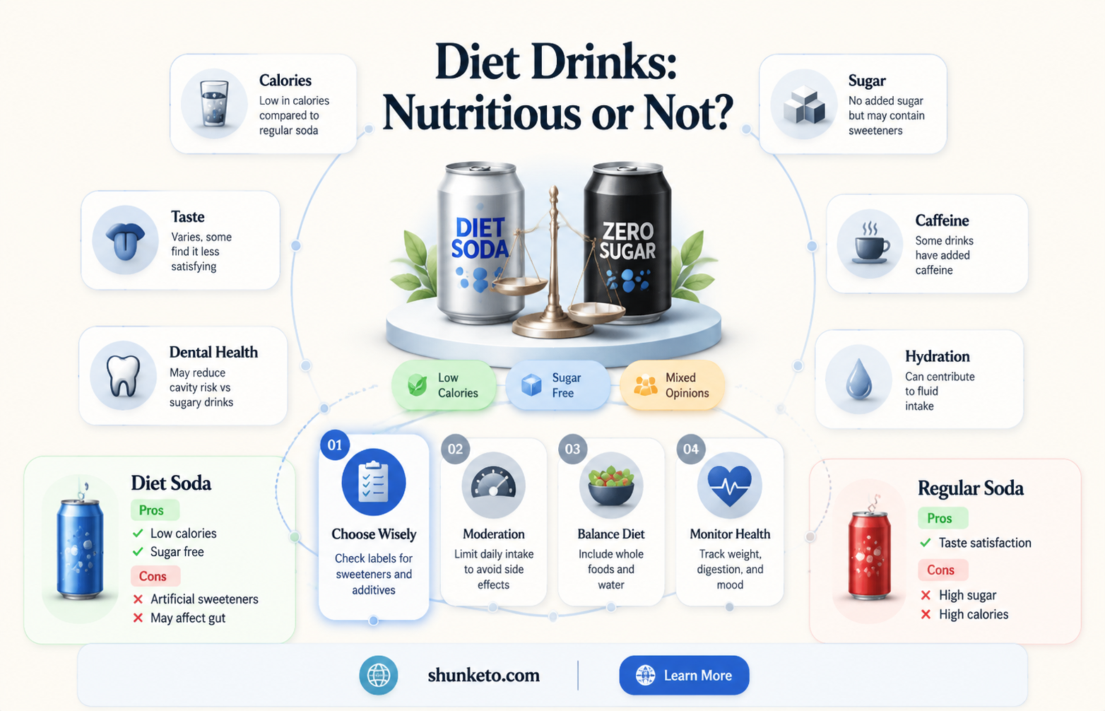 are diet drinks nutrition
