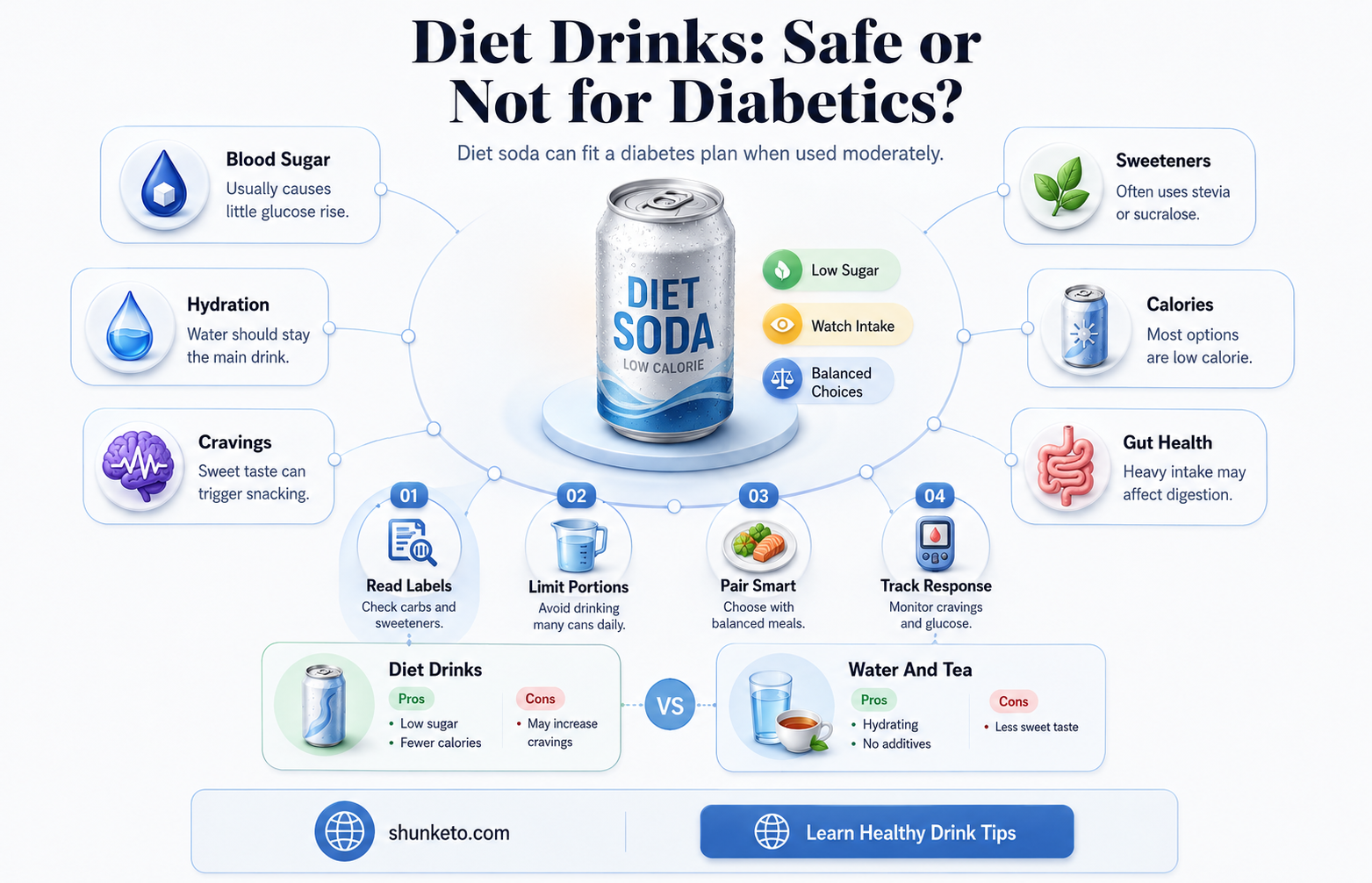 are diet drinks ok for diabetics