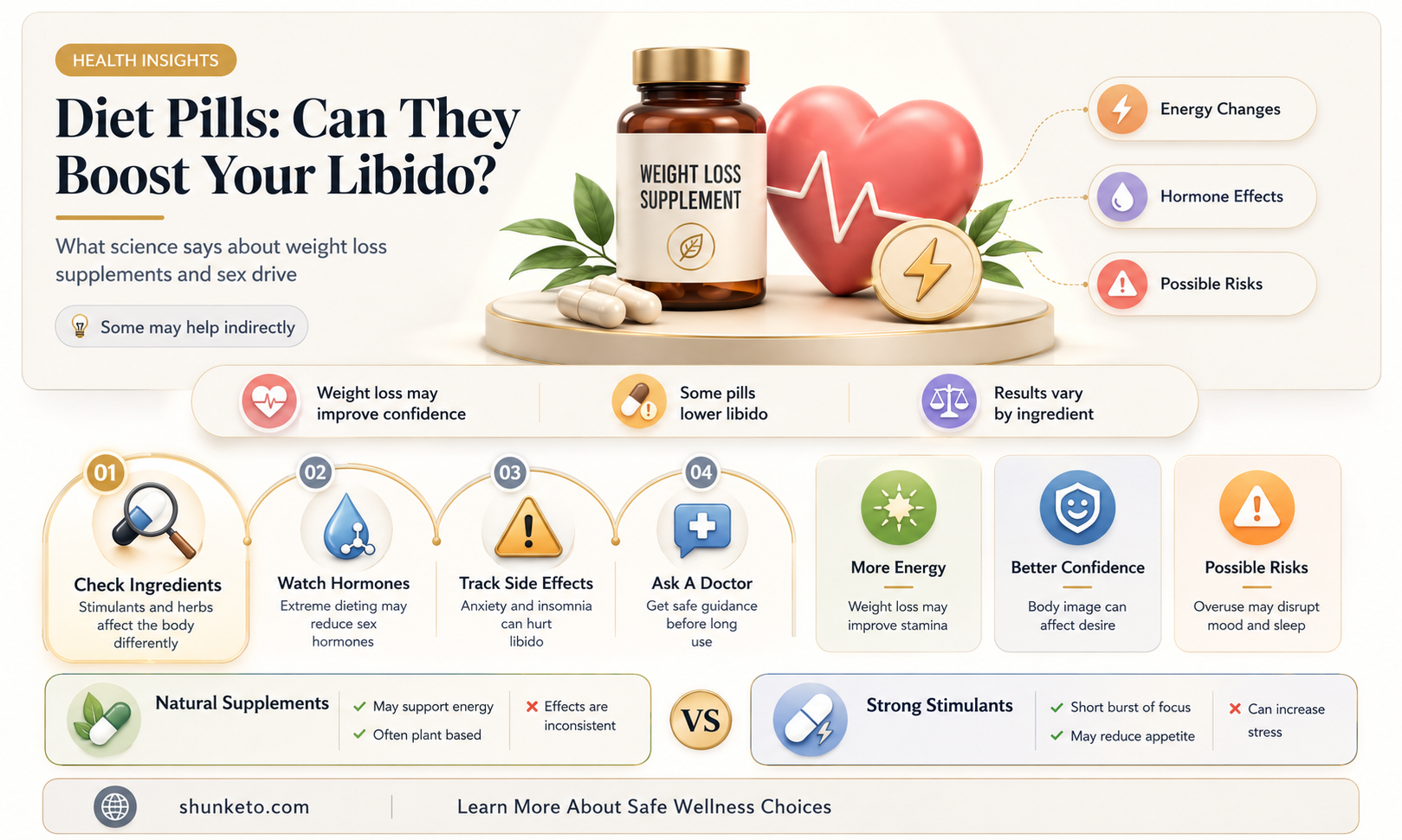 are diet pills a factor of increased sex drive