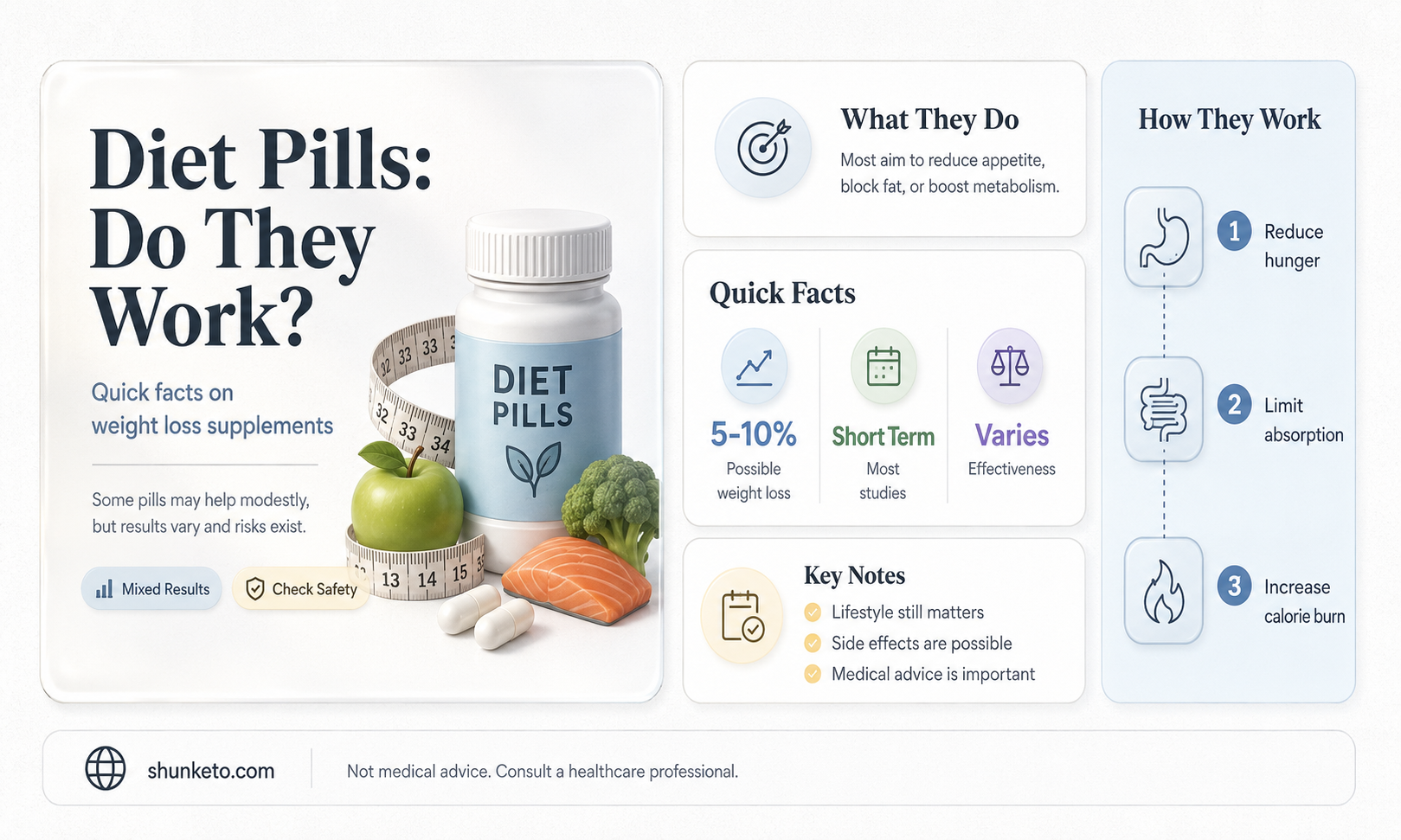 are diet pills effective