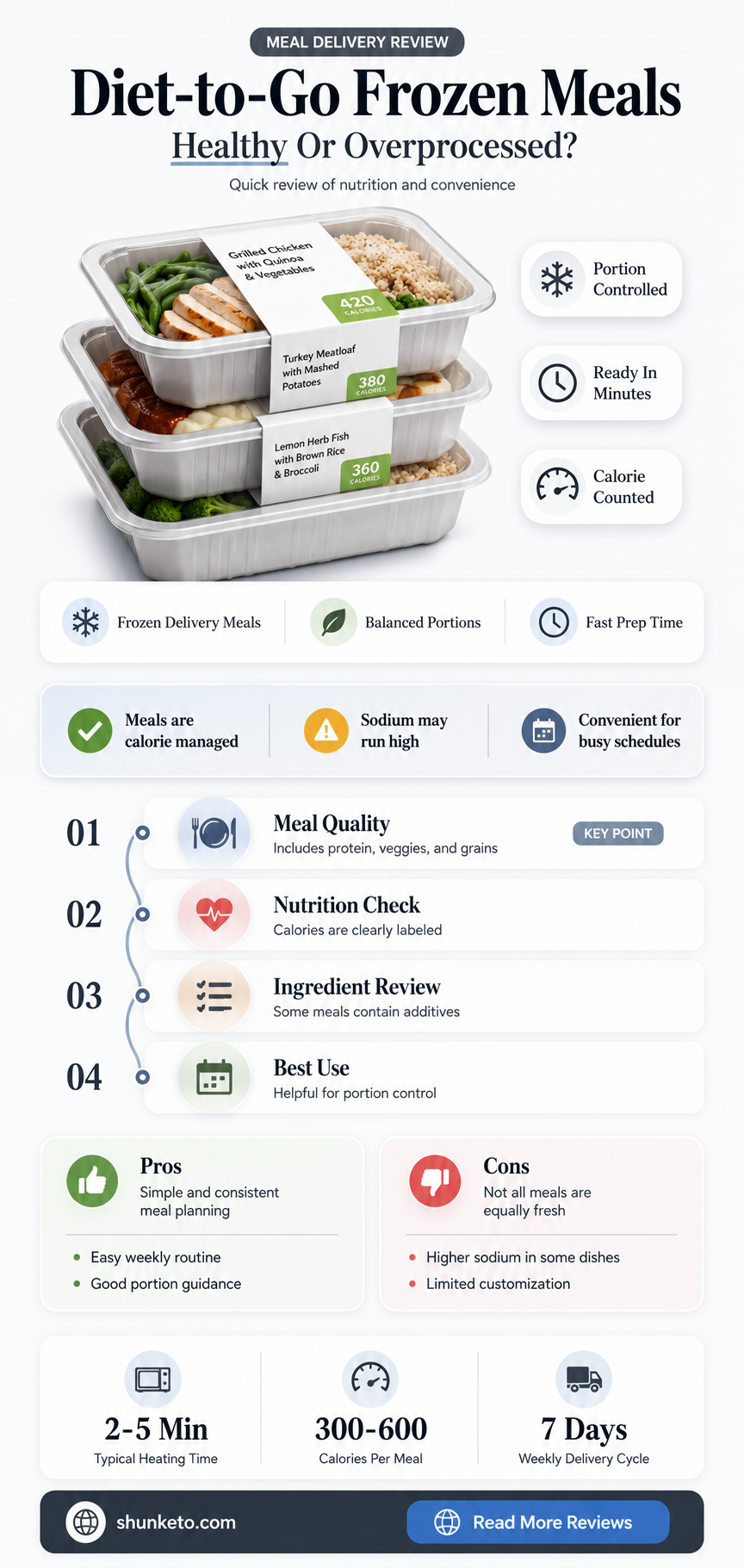 are diet to go meals frozen