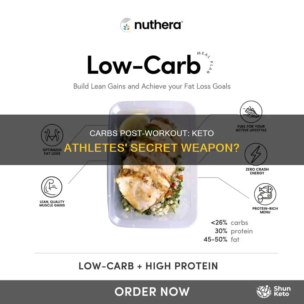 do athletes eat carbs post workout on keto