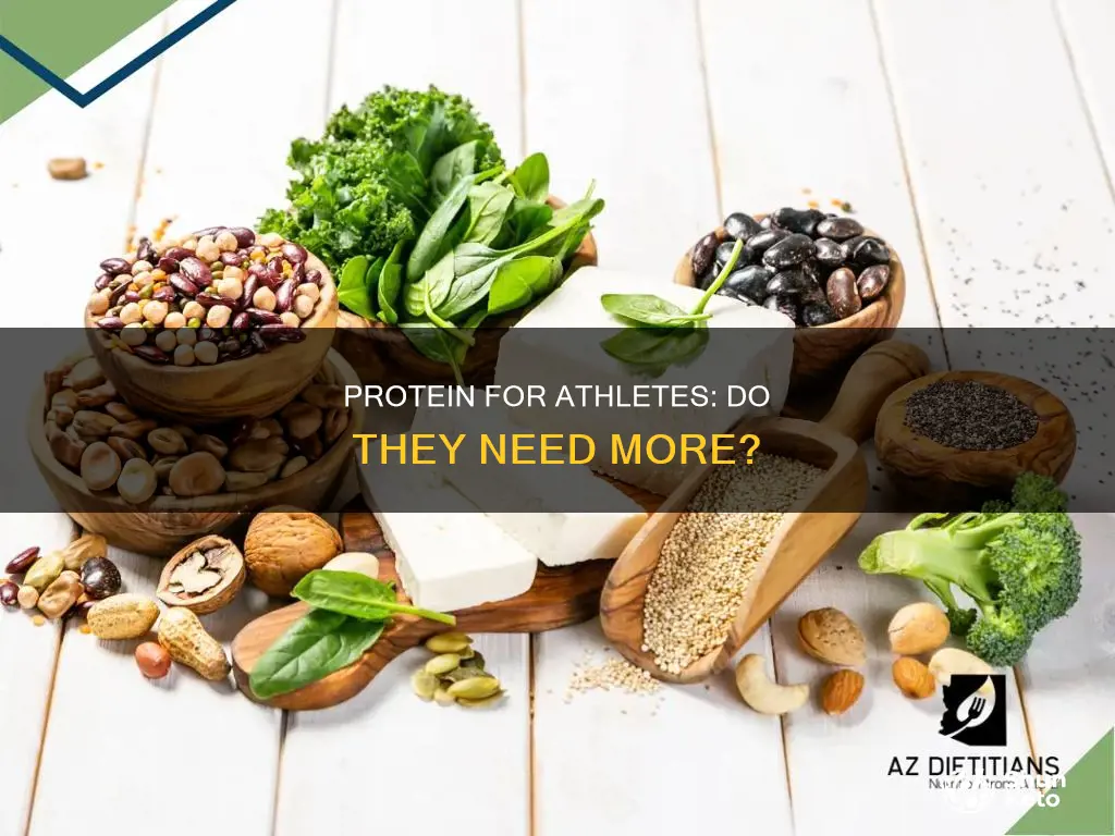 do athletes need extra protein in their diets