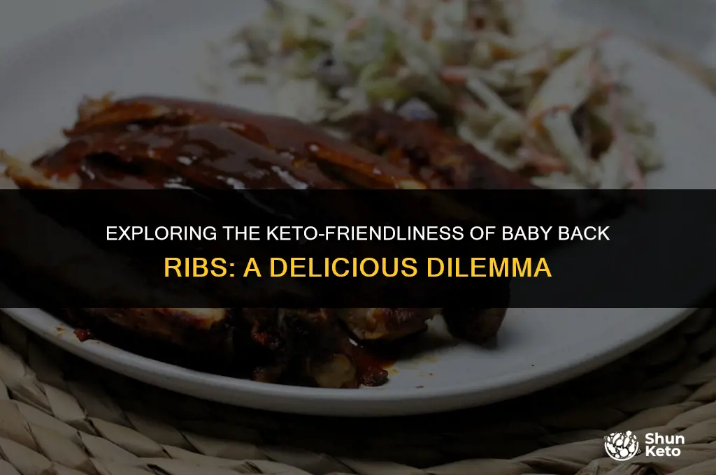 do babby back ribs keto friendly