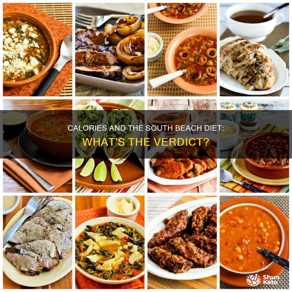 do calories count in the south beach diet