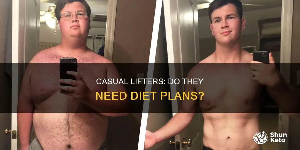 do casual lifters have diet plans