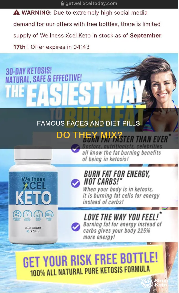 do celebrities take diet pills