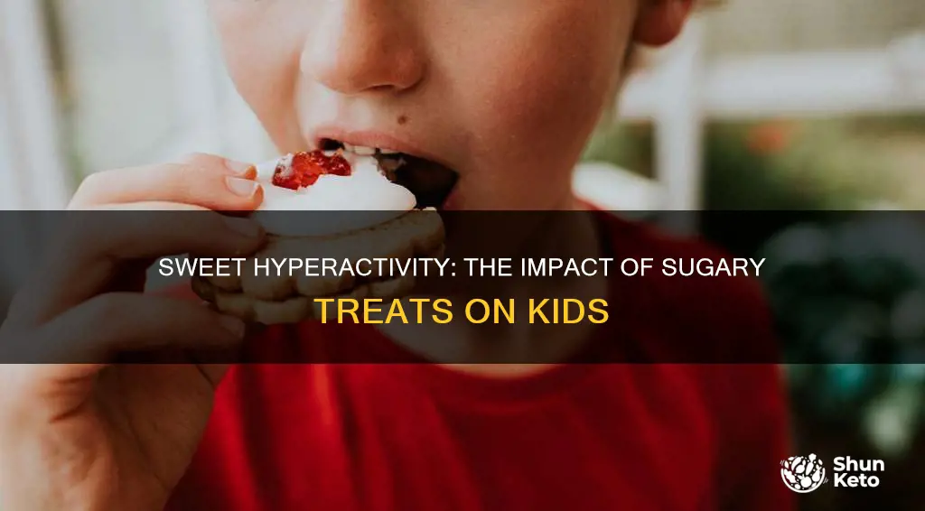 do concentrated sweets in a childs diet cause hyperactivity